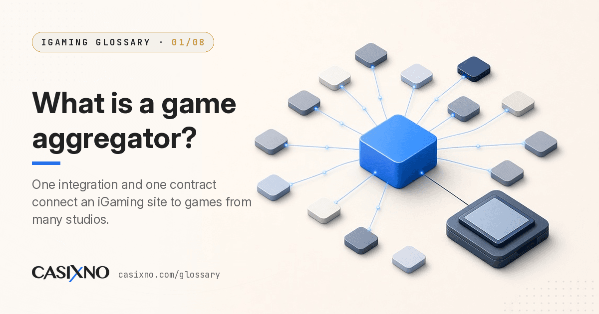 What is a game aggregator? One integration and one contract connect an iGaming site to games from many studios.