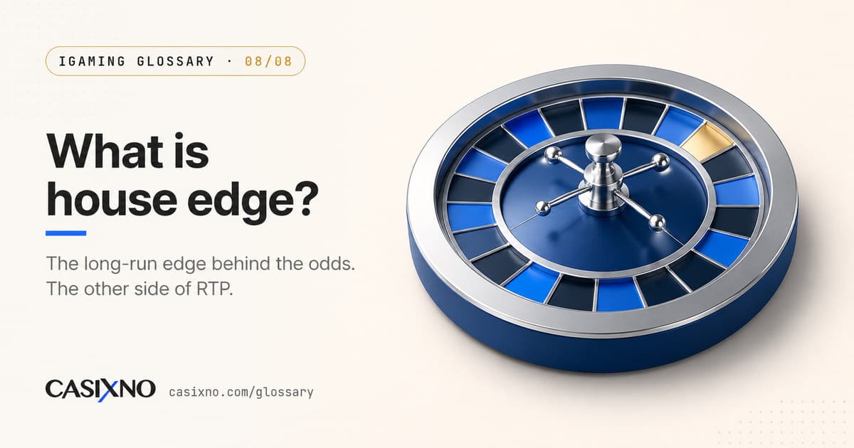 What is house edge? The long-run edge behind the odds, the other side of RTP.