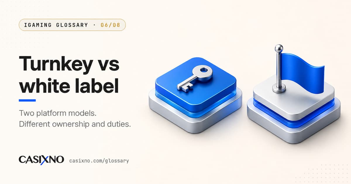 Turnkey vs white label: two platform models with different ownership and duties.